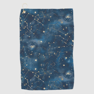 Serviette De Golf Constellation céleste - Nuit étoilée (6)