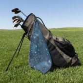 Serviette De Golf Constellation céleste - Nuit étoilée (6) (Vert)