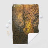 Serviette De Golf Constitution avec l'aigle chauve (En situation)