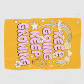 Serviette De Golf Continuer à croître (Horizontal)