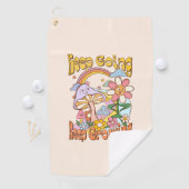 Serviette De Golf Continuer, continuer à croître - Champignons et fl (En situation)