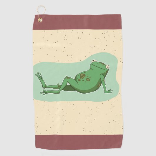 Serviette De Golf Conversation (Devant)