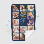Serviette De Golf Cool Best Daddy Ever Photo (En situation)