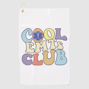 Serviette De Golf Cool Emts Club Technicien Médicale d'urgence