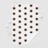 Serviette De Golf Cool Rainbow Eyes (En situation)