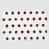 Serviette De Golf Cool Rainbow Eyes (Horizontal)