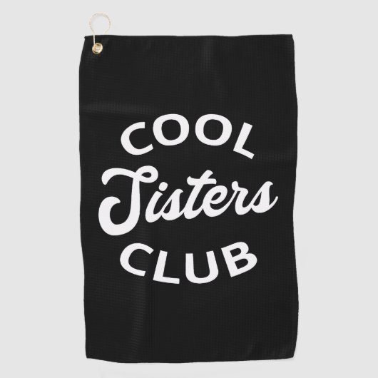 Serviette De Golf Cool Sisters Club I (Devant)