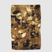 Serviette De Golf Cool Steampunk Design (Devant)