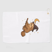 Serviette De Golf Copie de la bibliothécaire fantôme hérisson � Hall (Horizontal)
