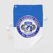 SERVIETTE DE GOLF CORPS AÉROPORTÉ XVIII  (En situation)