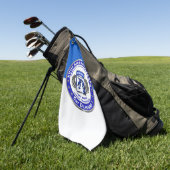 SERVIETTE DE GOLF CORPS AÉROPORTÉ XVIII  (Vert)
