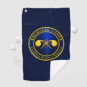 Serviette De Golf Corps chimique (En situation)