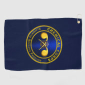 Serviette De Golf Corps chimique (Horizontal)