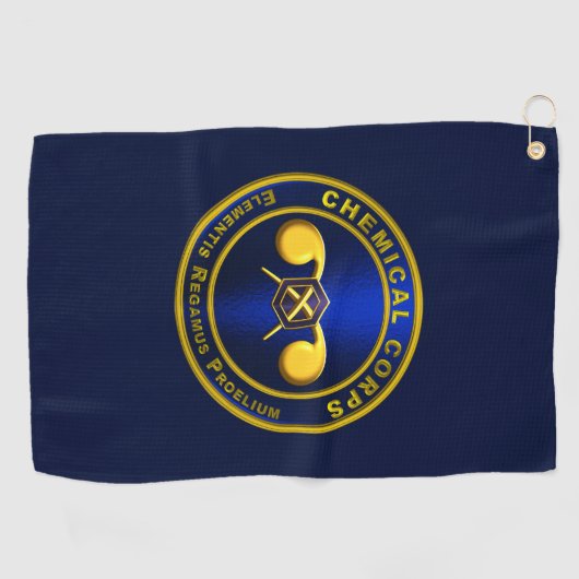Serviette De Golf Corps chimique (Horizontal)
