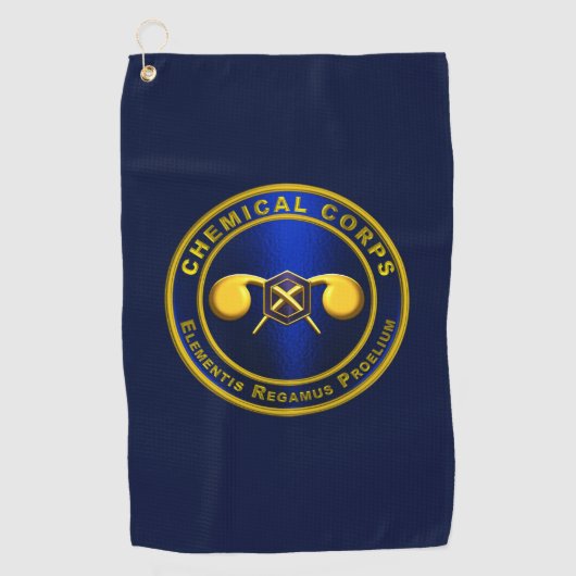 Serviette De Golf Corps chimique (Devant)