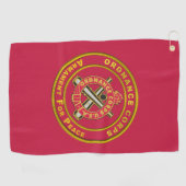 Serviette De Golf Corps de l'ordre (Horizontal)