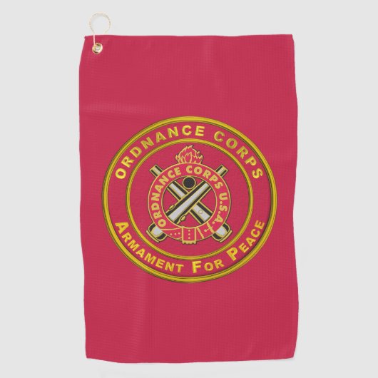 Serviette De Golf Corps de l'ordre (Devant)