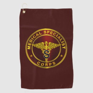 Serviette De Golf Corps de spécialistes Médicales