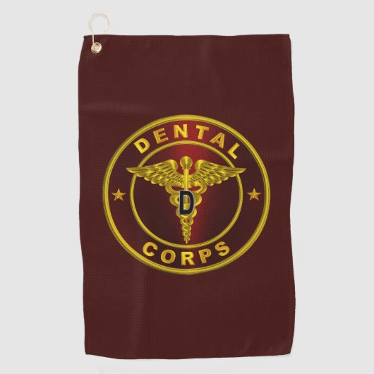 Serviette De Golf Corps dentaire (Devant)
