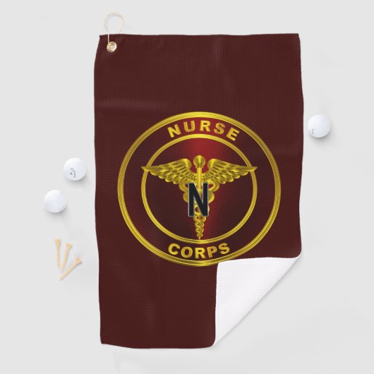 Serviette De Golf Corps des infirmières (En situation)