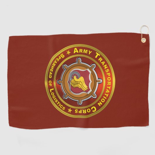 Serviette De Golf Corps des transports (Horizontal)