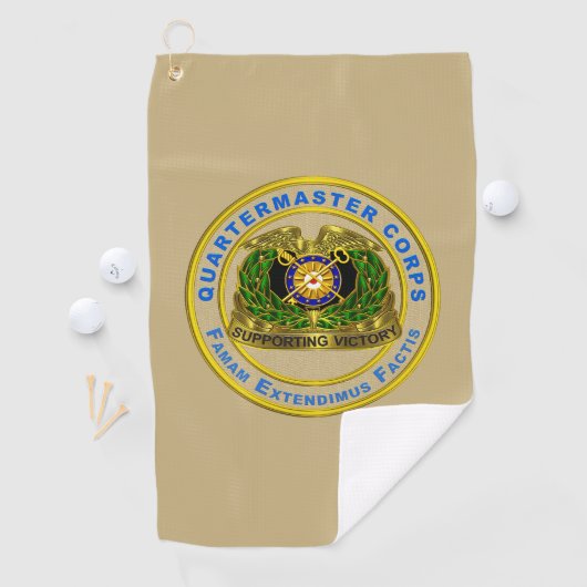 Serviette De Golf Corps du quartier-maître (En situation)