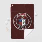 Serviette De Golf Corps Médicale (En situation)