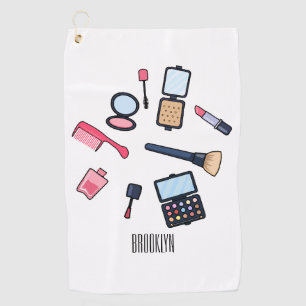 Serviette De Golf Cosmétique / maquillage illustration
