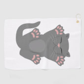 Serviette De Golf Couchage de chat (Horizontal)