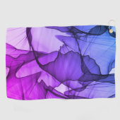 Serviette De Golf Couche mystique de prune (Horizontal)