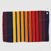 Serviette De Golf Coucher du soleil (Horizontal)