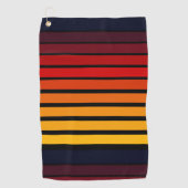 Serviette De Golf Coucher du soleil (Devant)