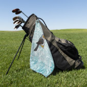 Serviette De Golf Coucou commun Birdorable (Vert)