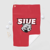 Serviette De Golf Cougars de SIUE (En situation)