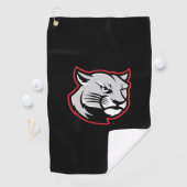 Serviette De Golf Cougars de SIUE (En situation)