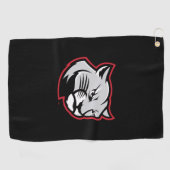 Serviette De Golf Cougars de SIUE (Horizontal)