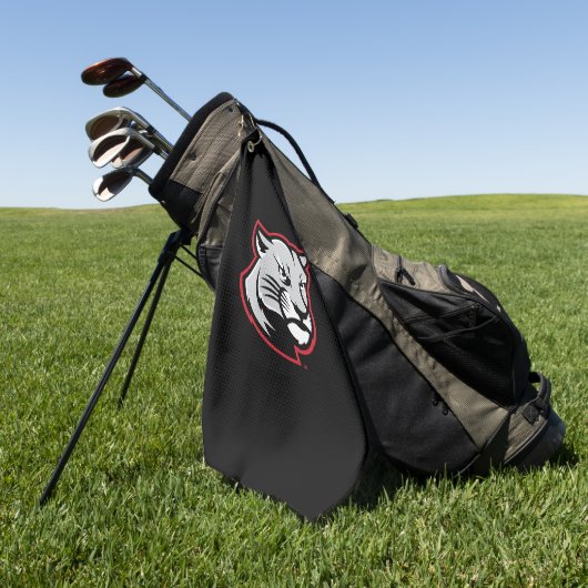 Serviette De Golf Cougars de SIUE (Vert)