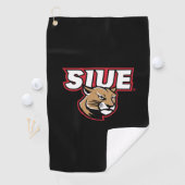 Serviette De Golf Cougars de SIUE (En situation)