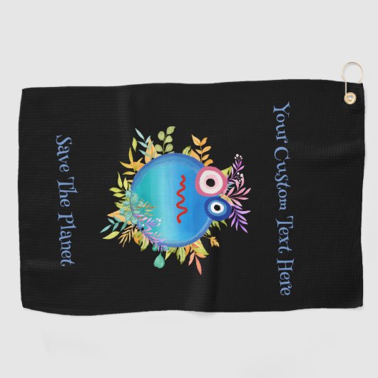 Serviette De Golf Couleur agréable (Horizontal)