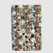 Serviette De Golf Couleur douce texture avec le ton d'un verre gris (Devant)