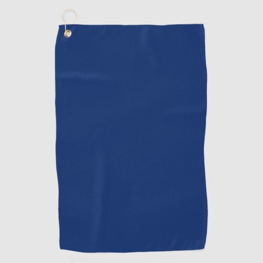 Serviette De Golf Couleur solide bleue royale (Devant)