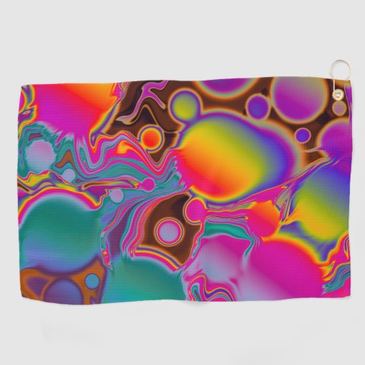 Serviette De Golf Couleur super (Horizontal)