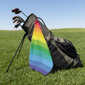 Serviette De Golf Couleurs arc-en-ciel claires et modernes (Vert)