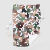 Serviette De Golf Couleurs automne Camo automne (En situation)