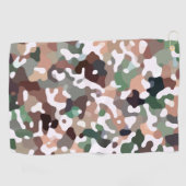 Serviette De Golf Couleurs automne Camo automne (Horizontal)