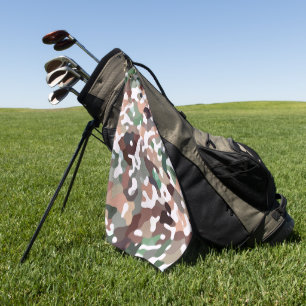 Serviette De Golf Couleurs automne Camo automne