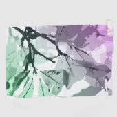 Serviette De Golf Couleurs d'automne, feuille 5 (Horizontal)