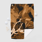 Serviette De Golf Couleurs d'automne, feuille 6 (En situation)