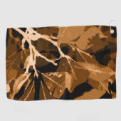 Serviette De Golf Couleurs d'automne, feuille 6 (Horizontal)