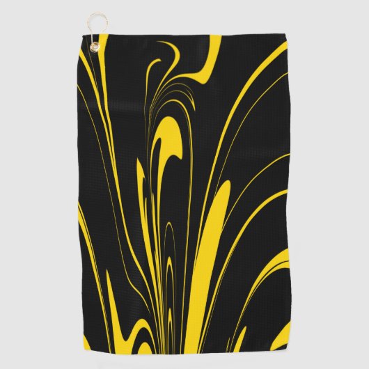 Serviette De Golf Couleurs des abeilles (Devant)